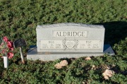 Doc & Pat Aldridge Tombstone Bradshaw, TX